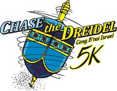 Chase the Dreidel 5K Logo